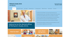 Desktop Screenshot of dudadental.com